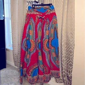 Dashiki skirt